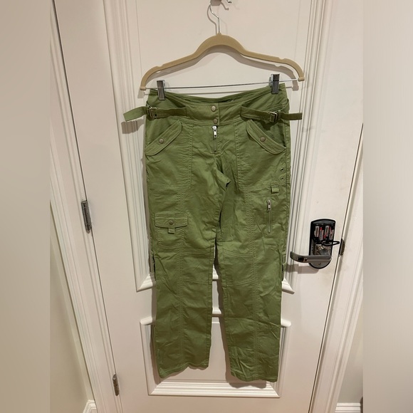 NWT IAMGIA matcha green JETTA pants - Picture 2 of 8